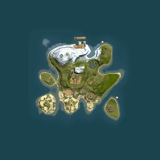 Rust map seed 1246245138, 2000x2000m top-down preview