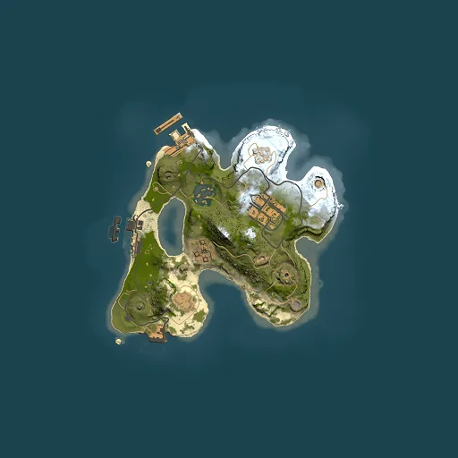 Rust map seed 455894211, 2000x2000m top-down preview