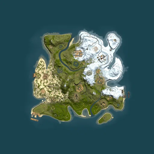 Rust map seed 2102663221, 3000x3000m top-down preview