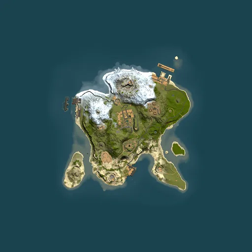 Rust map seed 593930466, 2000x2000m top-down preview