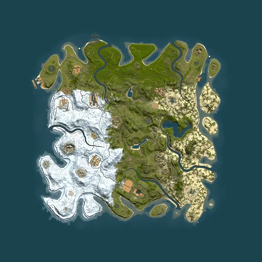 Rust map seed 1553725575, 4500x4500m top-down preview