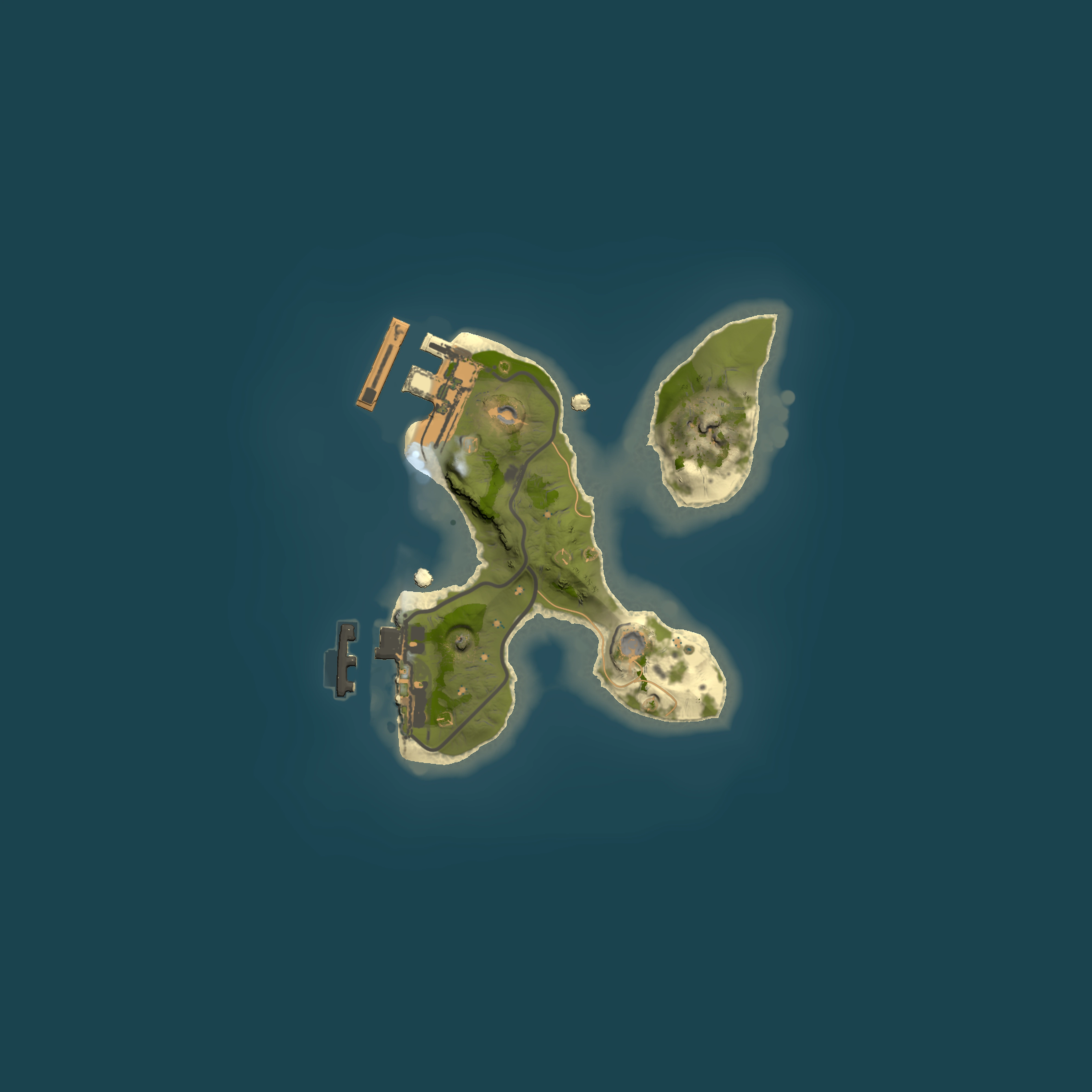 Full top-down render of Rust map seed 57824617, 1500x1500m