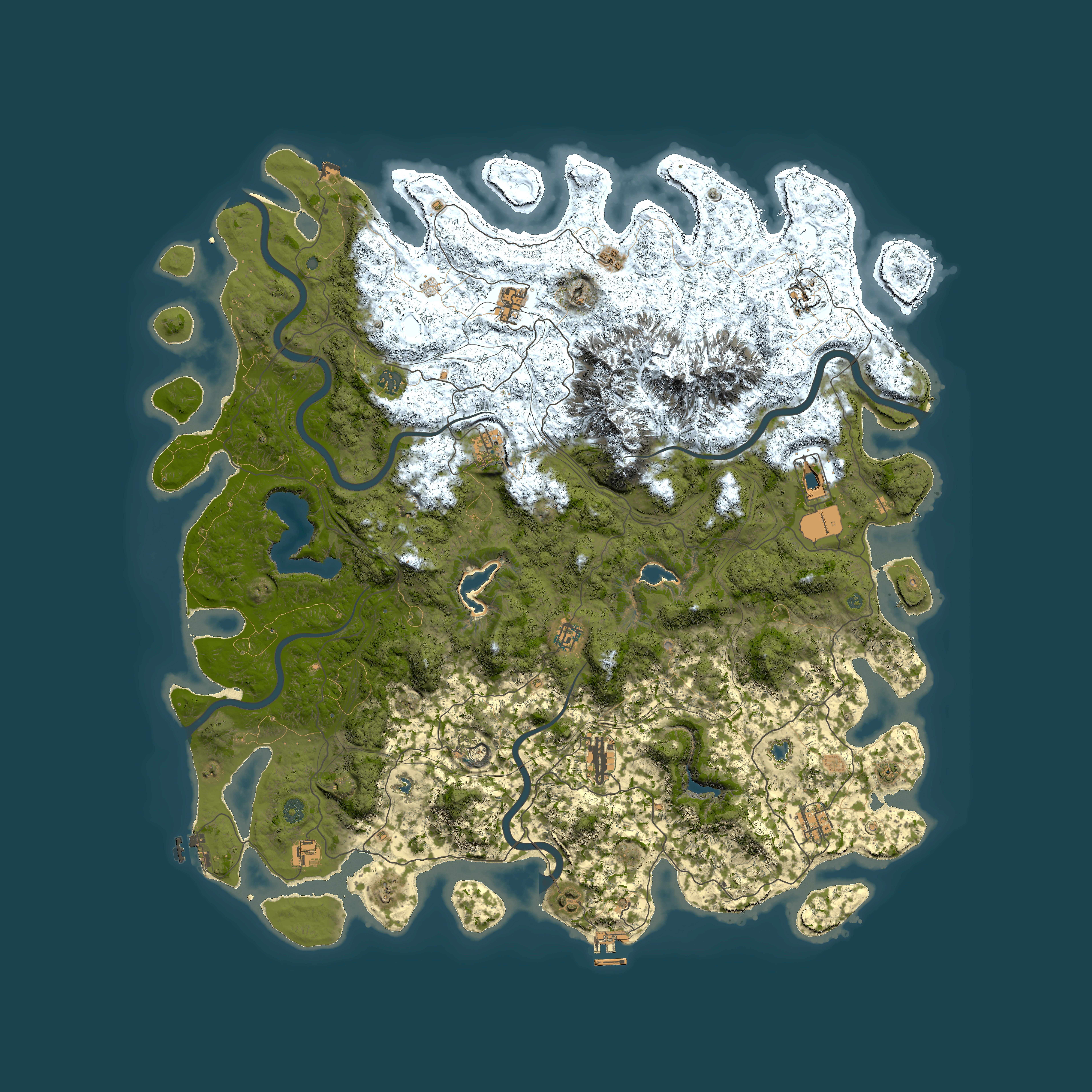 Full top-down render of Rust map seed 289426663, 5500x5500m