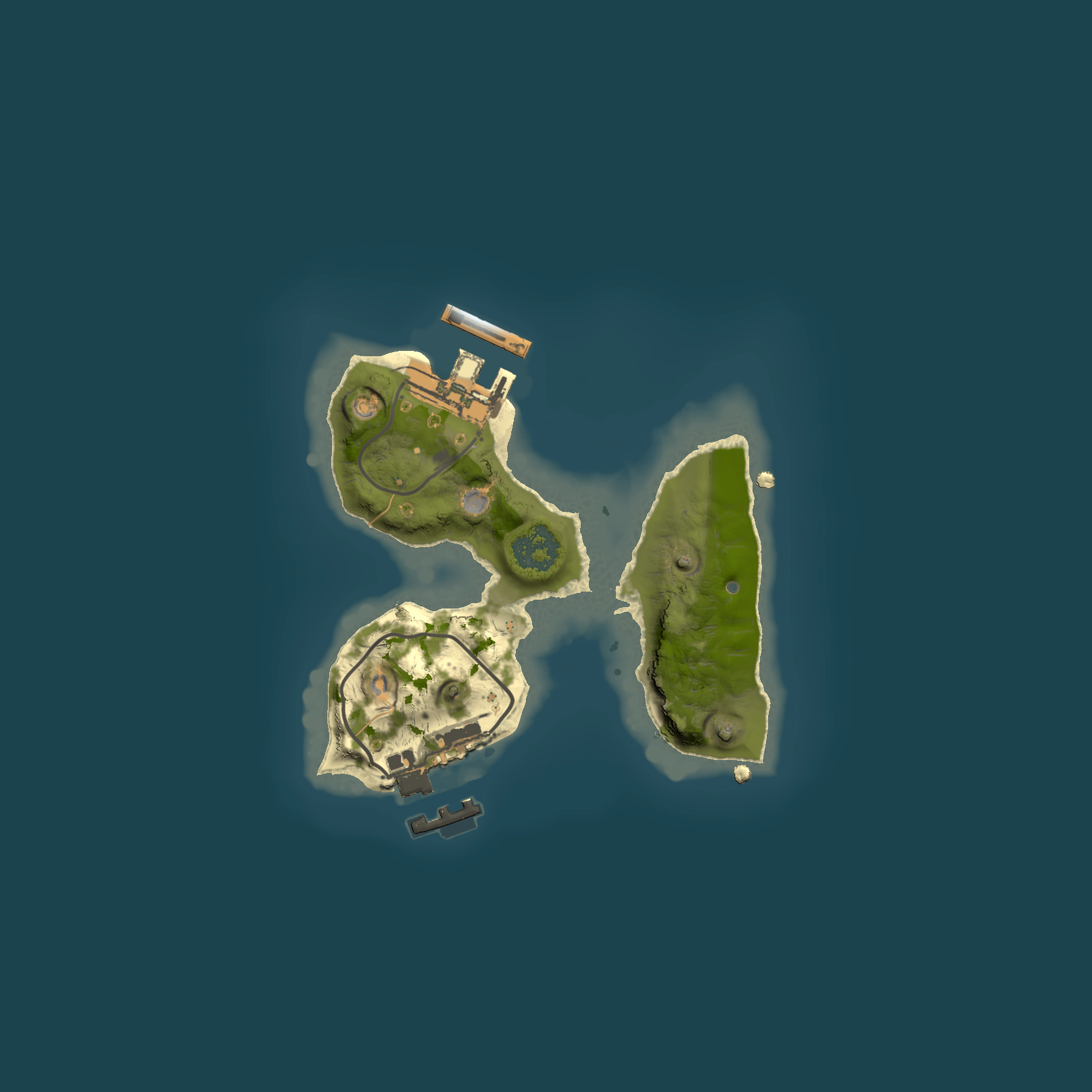 Full top-down render of Rust map seed 1617908642, 1500x1500m