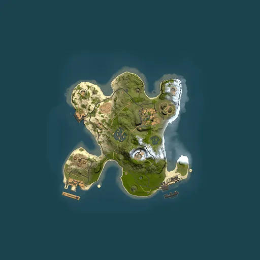 Rust map seed 660268417, 2000x2000m top-down preview