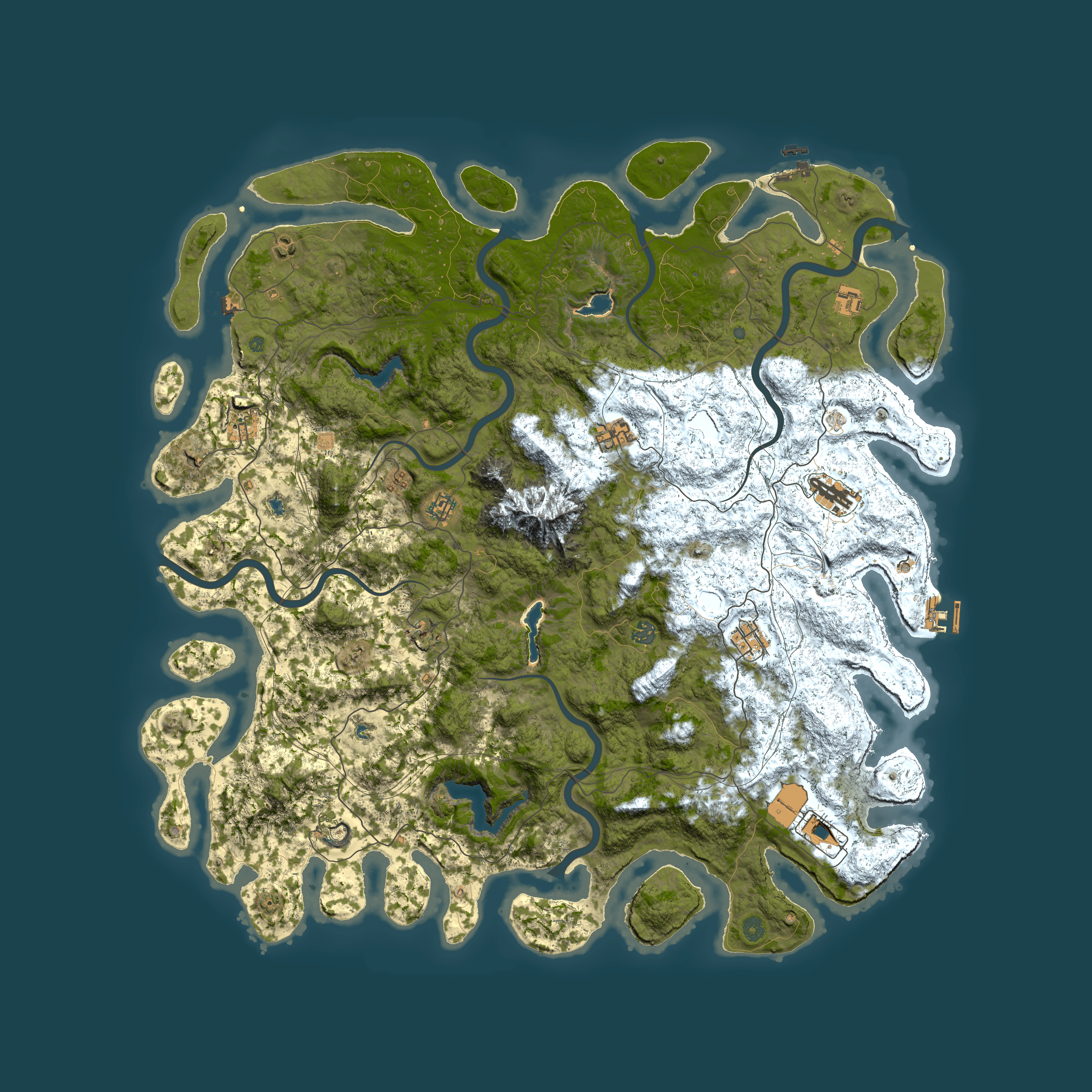 Full top-down render of Rust map seed 1459841633, 5500x5500m