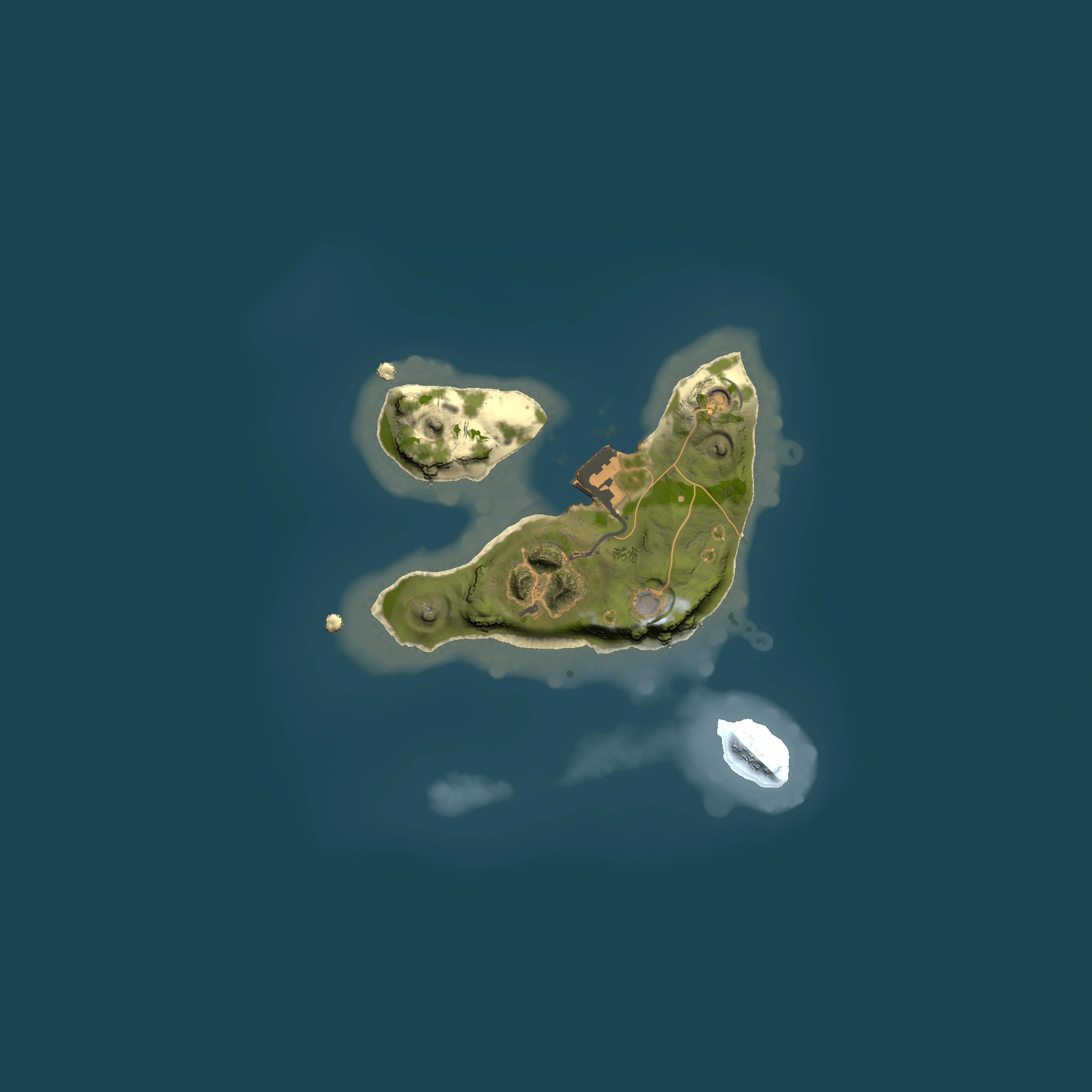 Full top-down render of Rust map seed 685251698, 1500x1500m