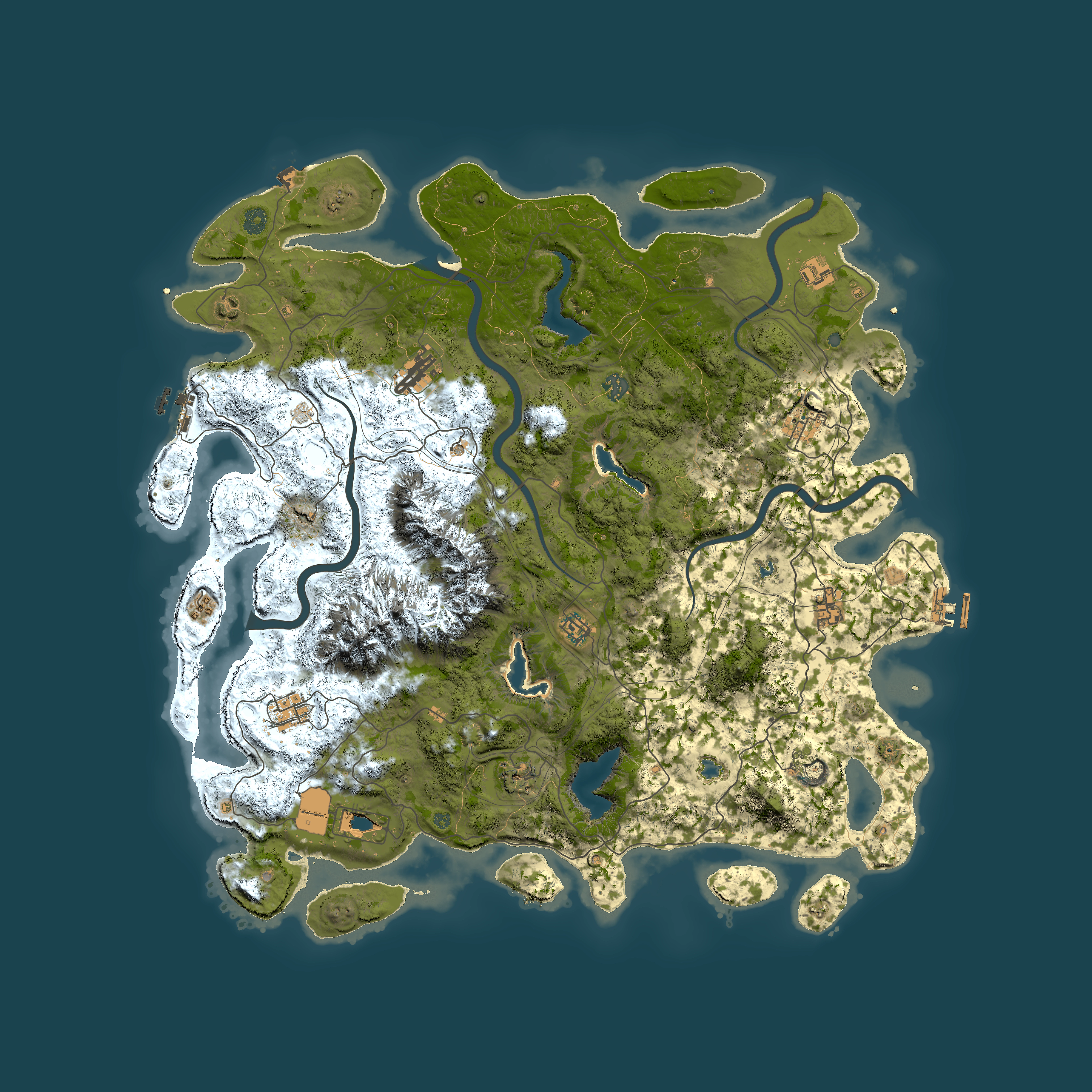 Full top-down render of Rust map seed 787977225, 5000x5000m