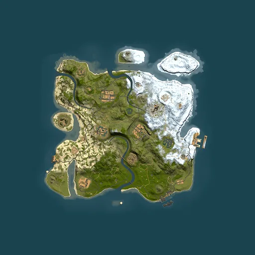 Rust map seed 1544947301, 3000x3000m top-down preview