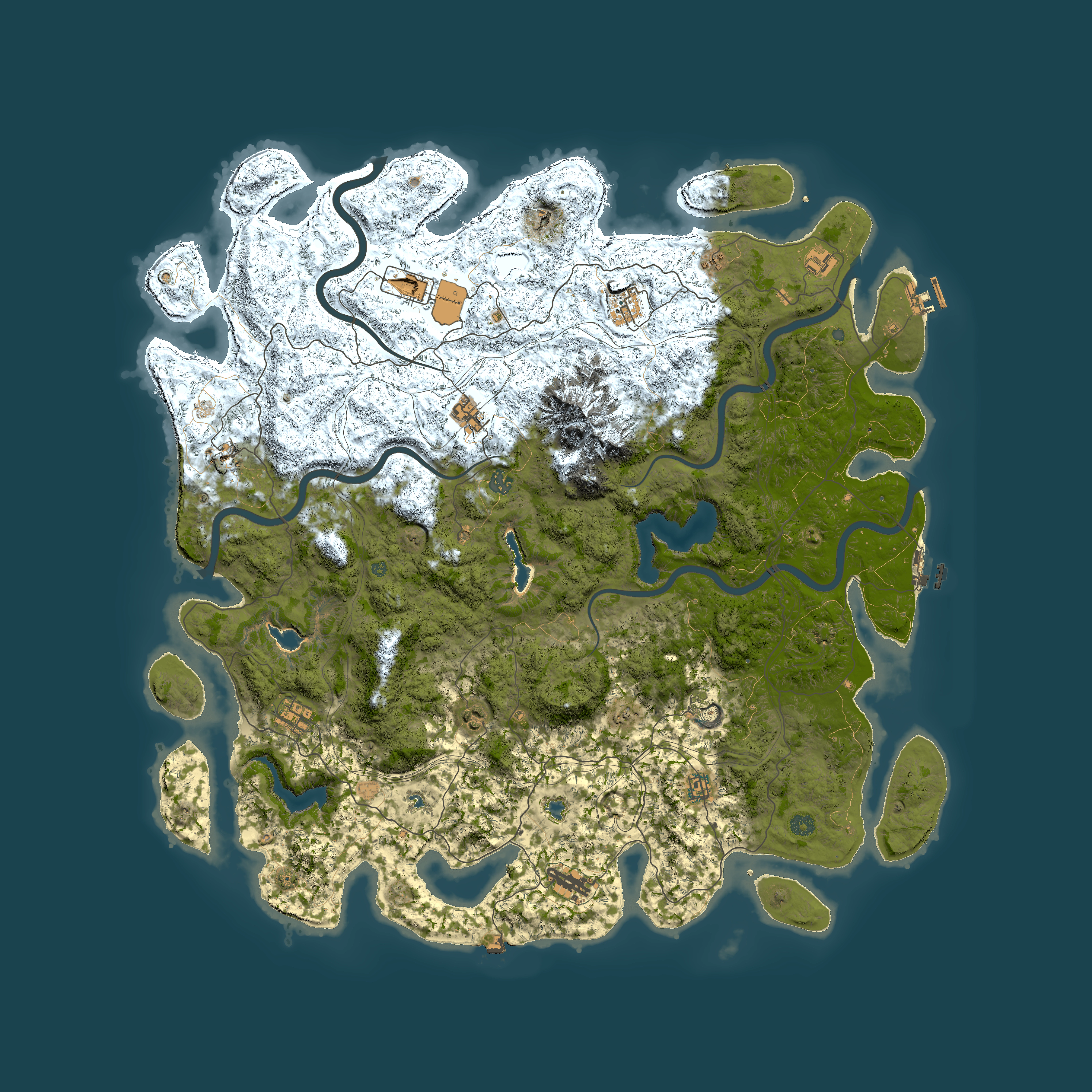 Full top-down render of Rust map seed 85481618, 5500x5500m