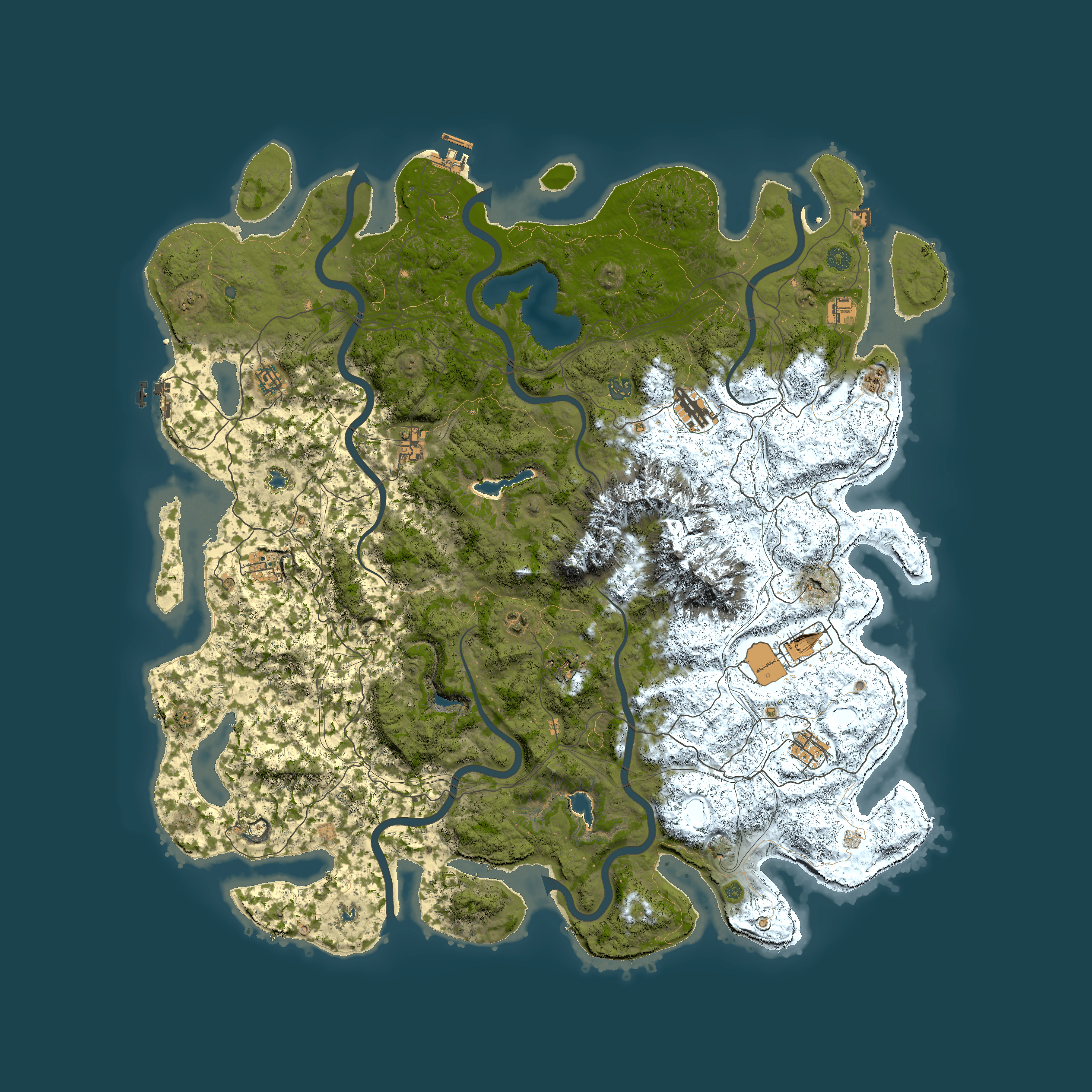 Full top-down render of Rust map seed 1788136285, 5500x5500m
