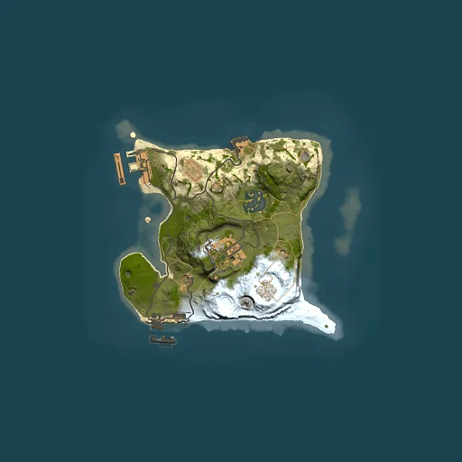 Rust map seed 1368967019, 2000x2000m top-down preview