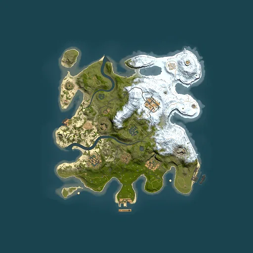 Rust map seed 1164030297, 3000x3000m top-down preview
