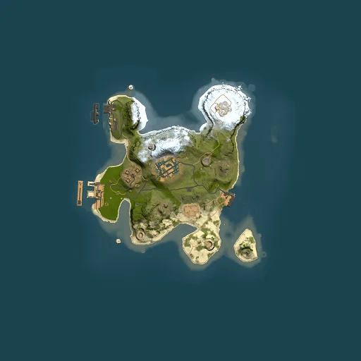 Rust map seed 1814869861, 2000x2000m top-down preview