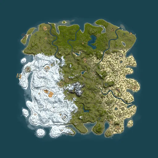 Rust map seed 1460876336, 6000x6000m top-down preview