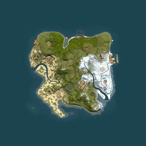 Rust map seed 508493189, 2500x2500m top-down preview