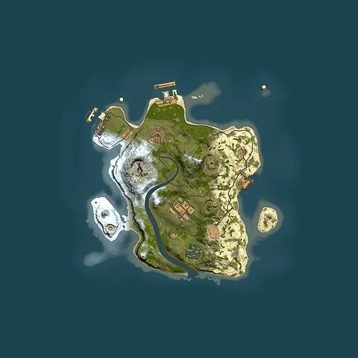 Rust map seed 2031918472, 2500x2500m top-down preview