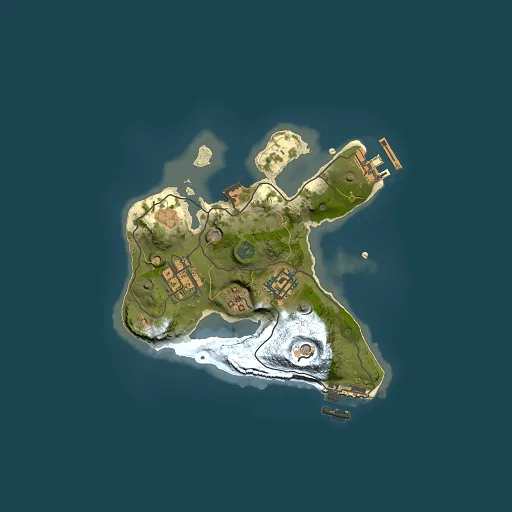 Rust map seed 1066253502, 2000x2000m top-down preview