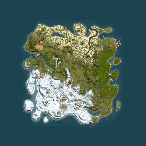Rust map seed 1489159596, 4000x4000m top-down preview