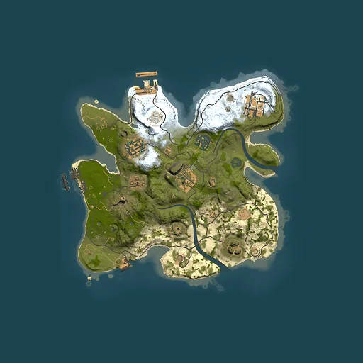 Rust map seed 1180041371, 2500x2500m top-down preview