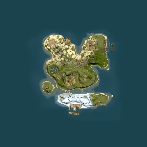 Rust map seed 1872502055, 2000x2000m top-down preview