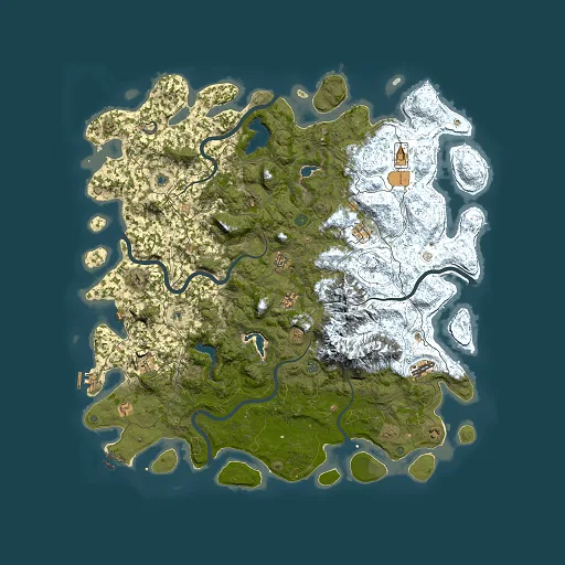 Rust map seed 859903620, 5500x5500m top-down preview
