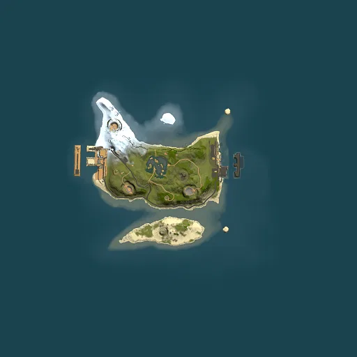 Rust map seed 1481074858, 1500x1500m top-down preview