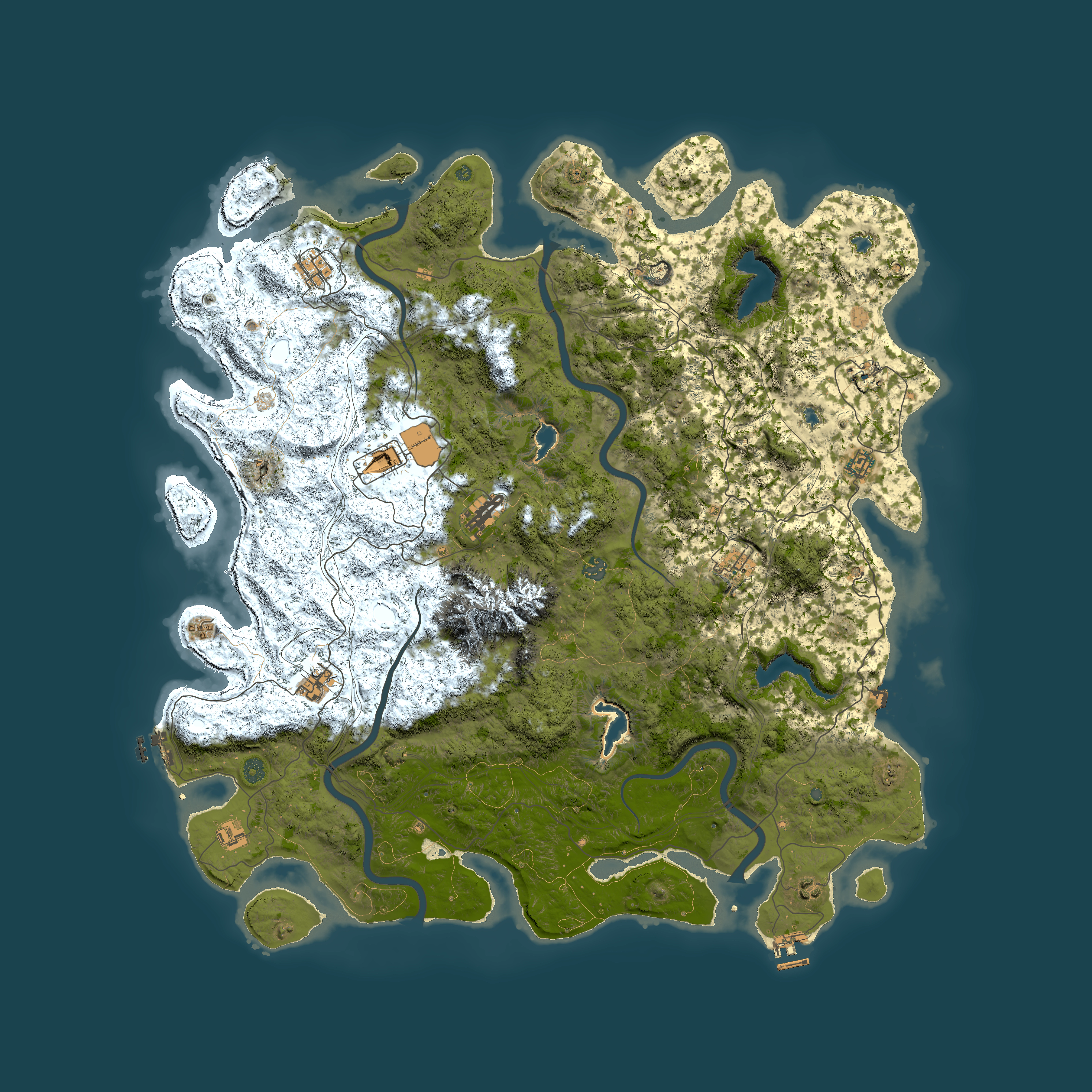 Full top-down render of Rust map seed 1365424528, 5500x5500m