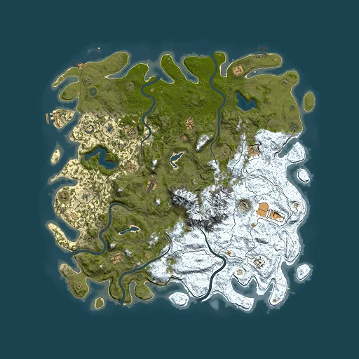 Rust map seed 1824513455, 5500x5500m top-down preview