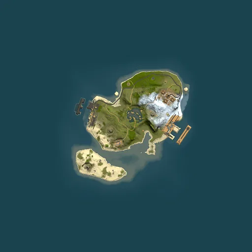 Rust map seed 1444066567, 1500x1500m top-down preview