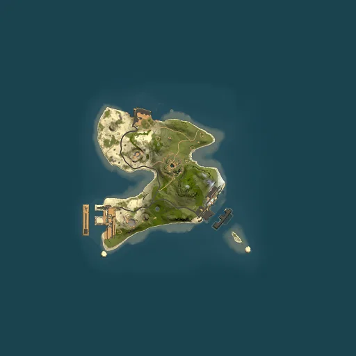 Rust map seed 2116722603, 1500x1500m top-down preview