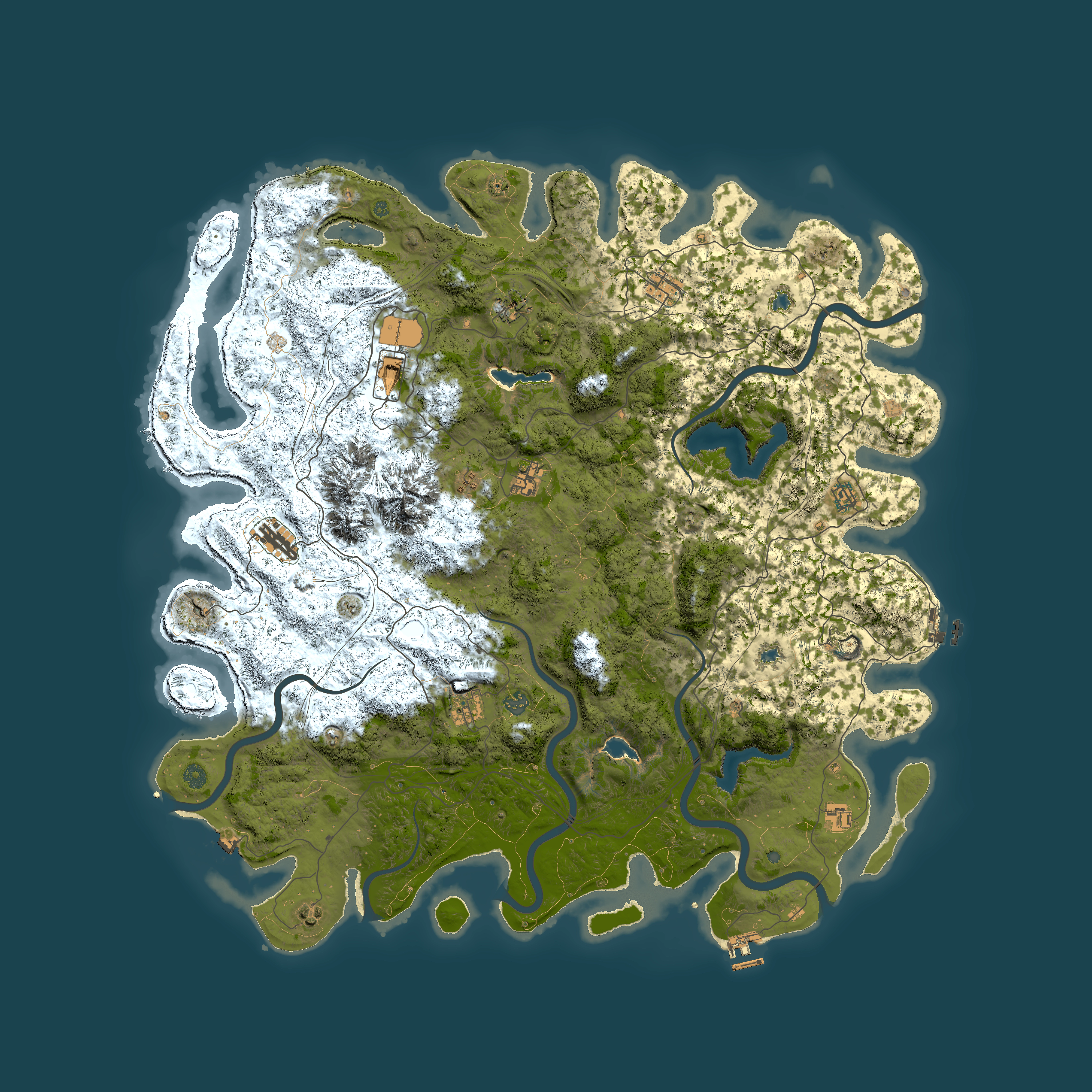 Full top-down render of Rust map seed 2123399863, 5500x5500m
