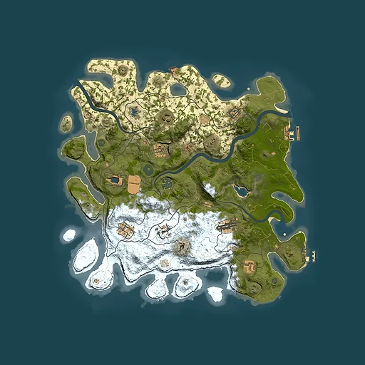 Rust map seed 1791194348, 4000x4000m top-down preview