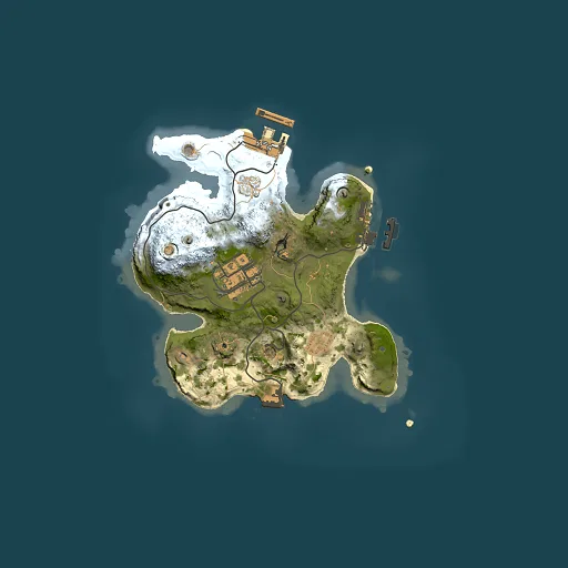 Rust map seed 540633351, 2000x2000m top-down preview