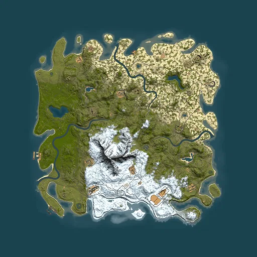 Rust map seed 767751048, 5500x5500m top-down preview