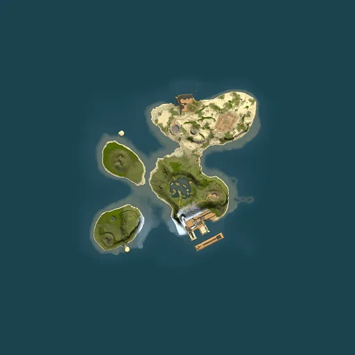 Rust map seed 1490059845, 1500x1500m top-down preview
