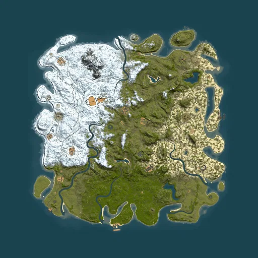 Rust map seed 1807066694, 6000x6000m top-down preview