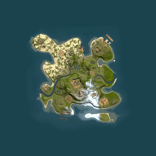 Rust map seed 1269831924, 2500x2500m top-down preview