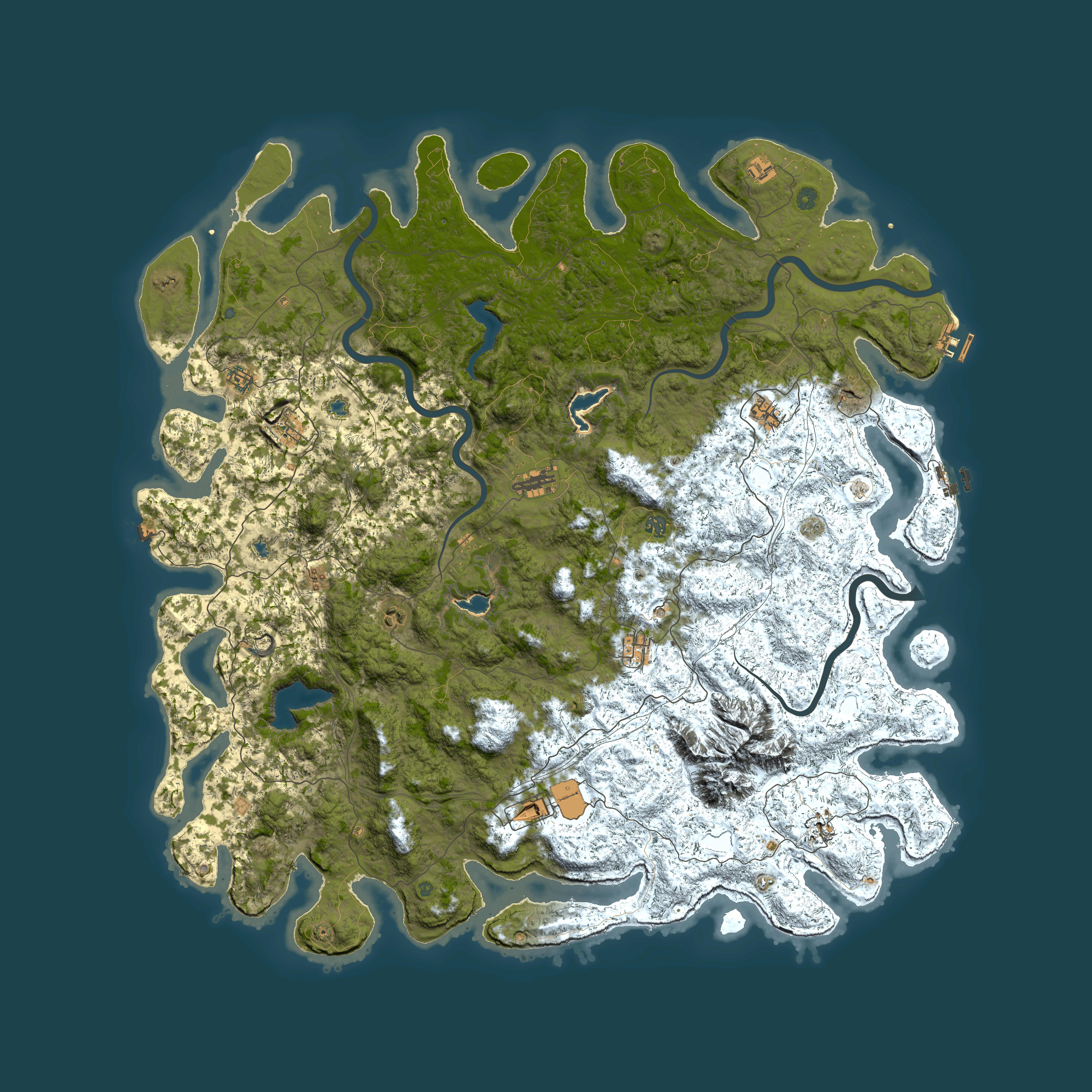 Full top-down render of Rust map seed 1730020372, 6000x6000m