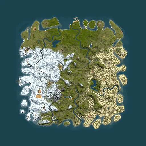 Rust map seed 1349304162, 6000x6000m top-down preview