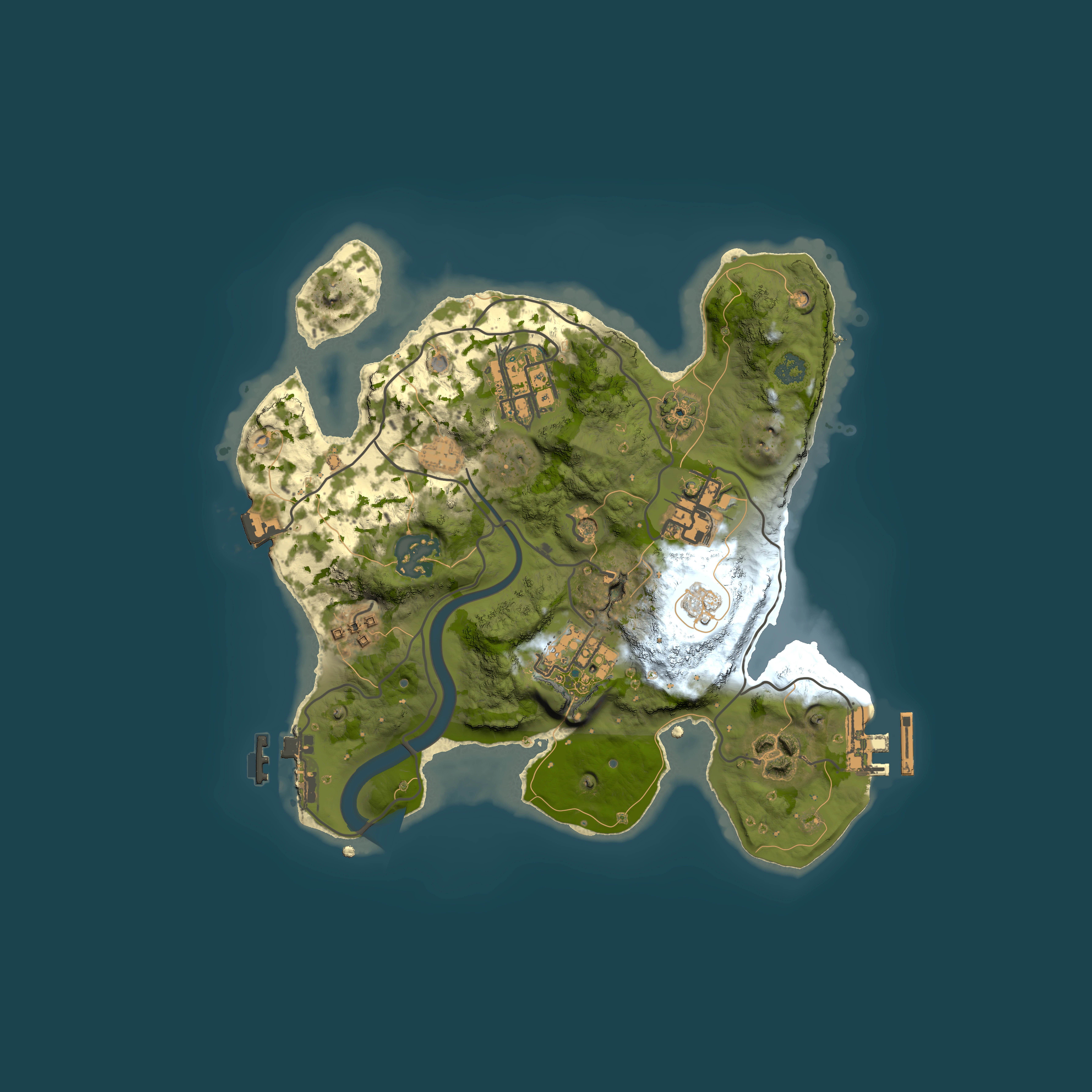 Full top-down render of Rust map seed 994946075, 2500x2500m