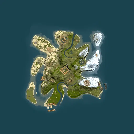 Rust map seed 1412788294, 2500x2500m top-down preview
