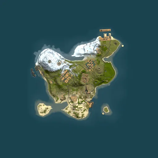 Rust map seed 1871899462, 2000x2000m top-down preview