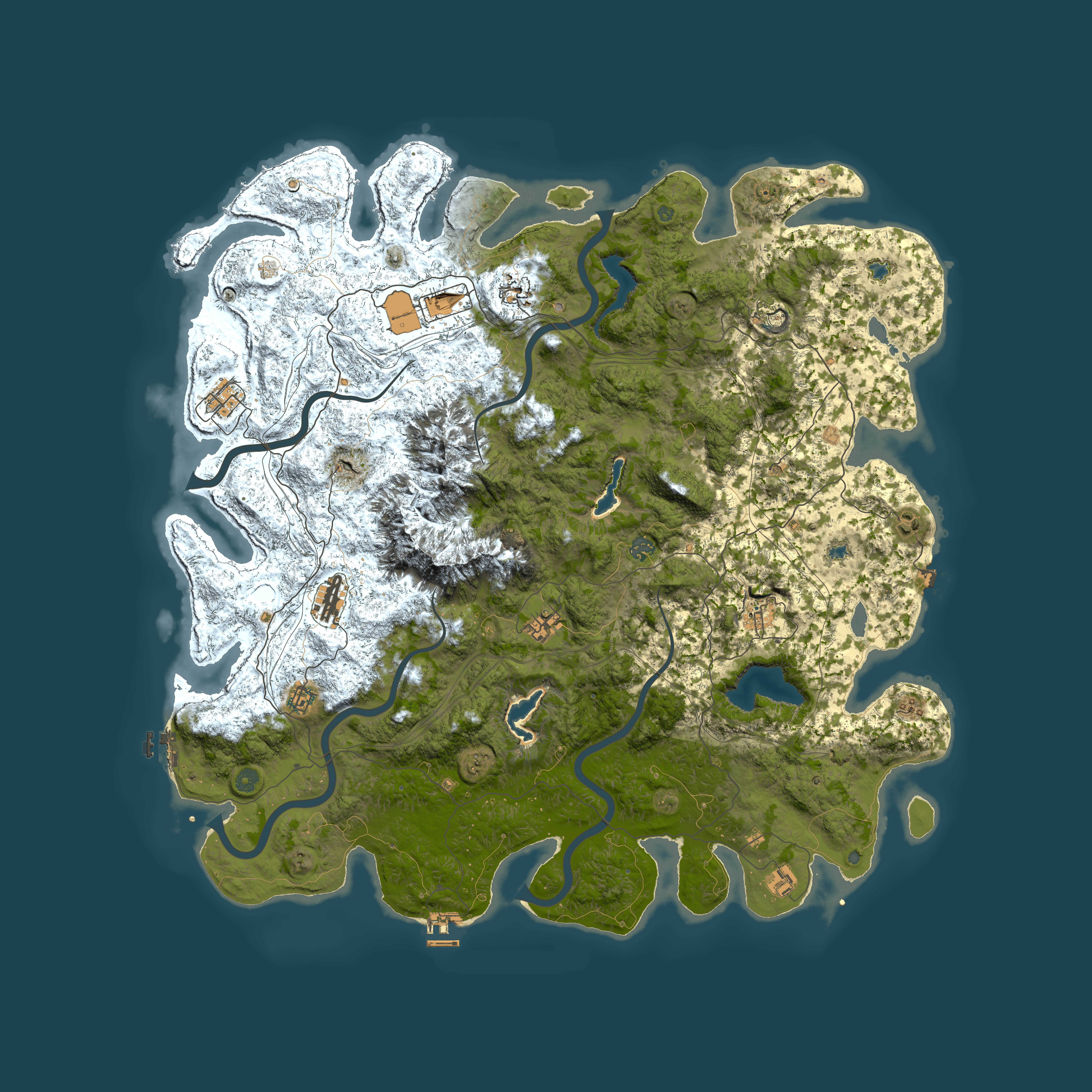 Full top-down render of Rust map seed 1752423407, 5500x5500m