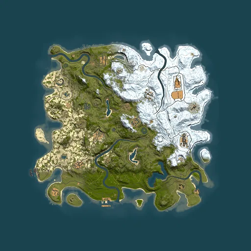 Rust map seed 1893044396, 4500x4500m top-down preview