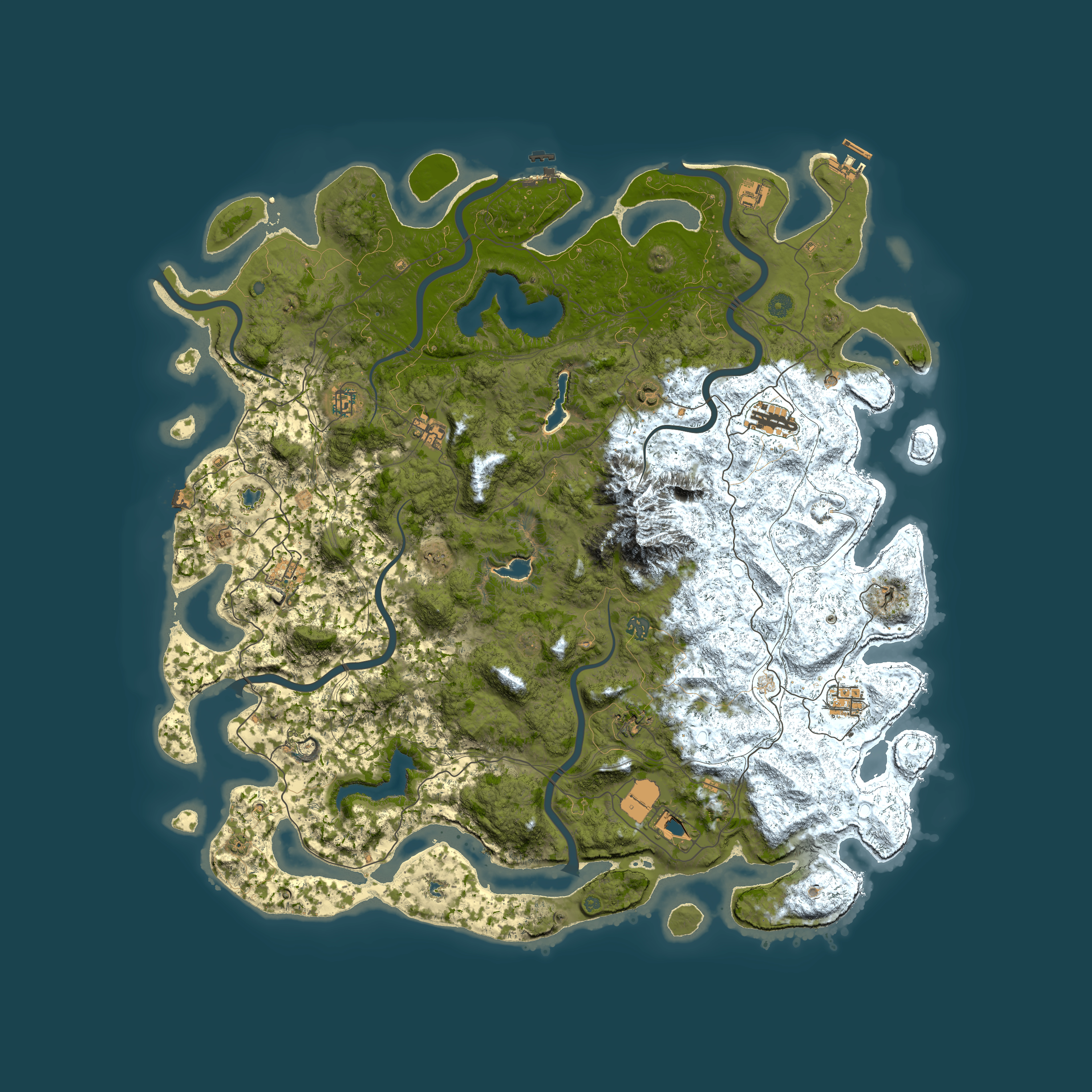 Full top-down render of Rust map seed 1110097995, 5500x5500m