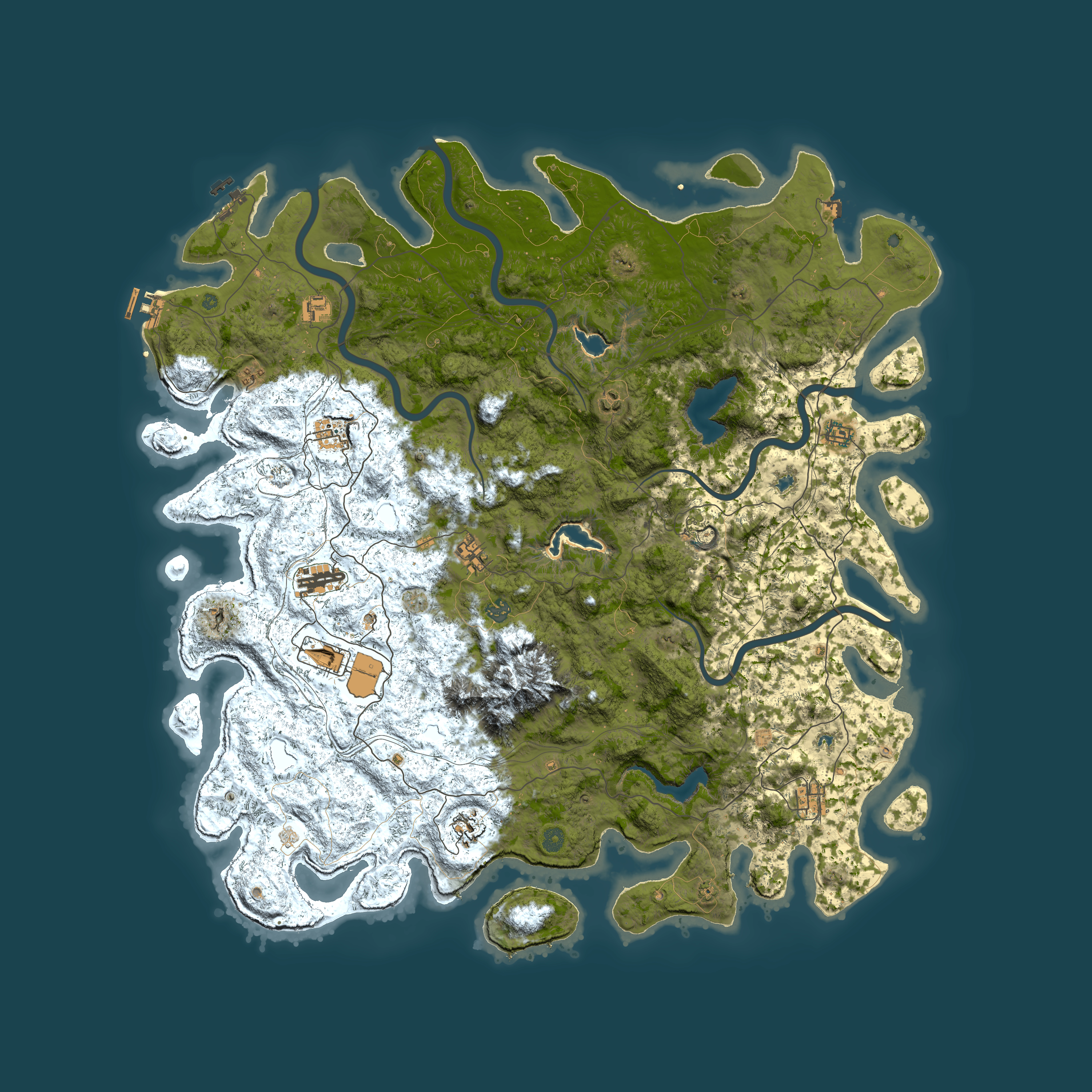 Full top-down render of Rust map seed 1811811198, 5500x5500m