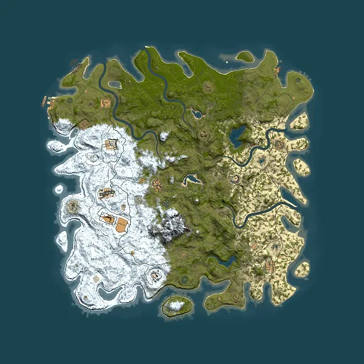 Rust map seed 1811811198, 5500x5500m top-down preview