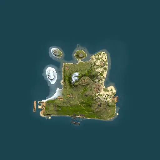 Rust map seed 199340863, 2000x2000m top-down preview