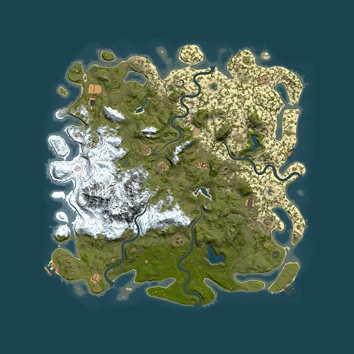 Rust map seed 1404118289, 5500x5500m top-down preview